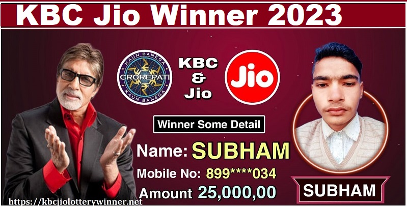KBC Jio Winner 2023
