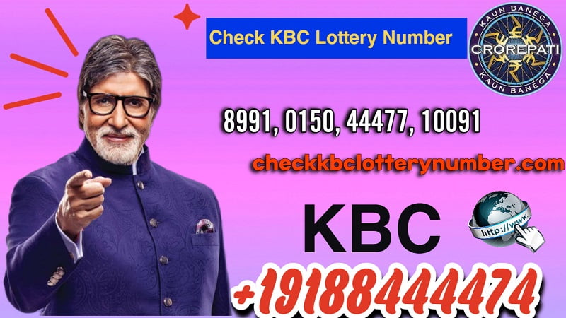 Check KBC Lottery Number online