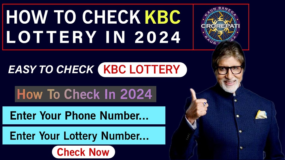 Check KBC lottery number online in 2024