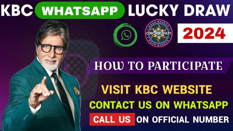 How to participate in KBC WhatsApp Lucky Draw 2024